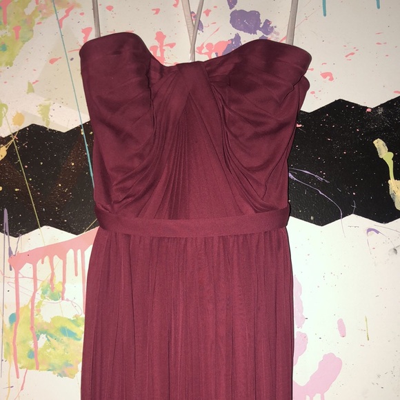 David's Bridal Dresses & Skirts - Wine Bridesmaid Dress